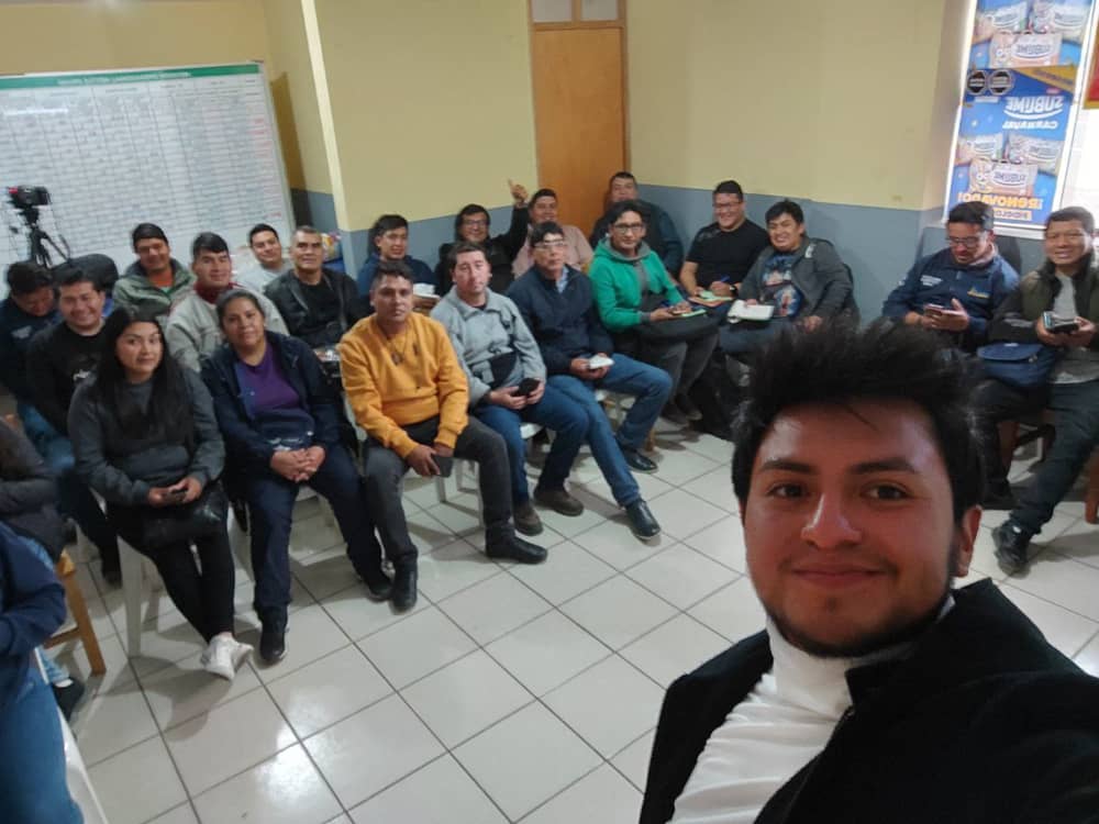 Asistiendo a reuniones de equipo